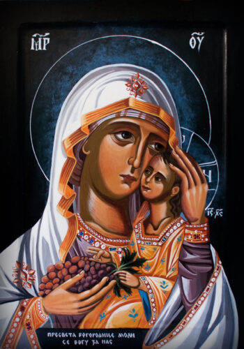 Ikona Bogorodice sa Hristom vinjeta